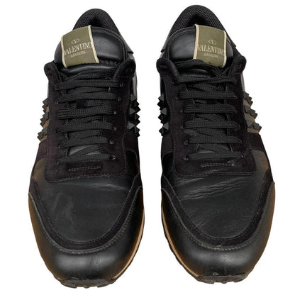Valentino Garavani Rockrunner Black Camouflage Trainers