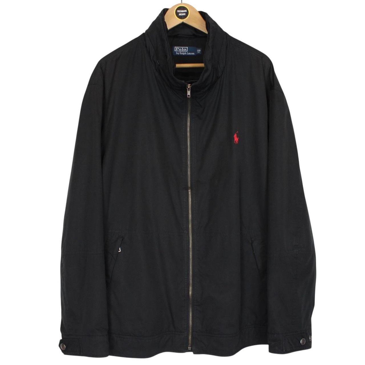 Vintage Polo Ralph Lauren Black Full Zip Jacket