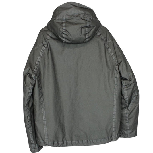 CP Company Khaki Green Goretex Infinium G-Type Hooded Down Lens Jacket