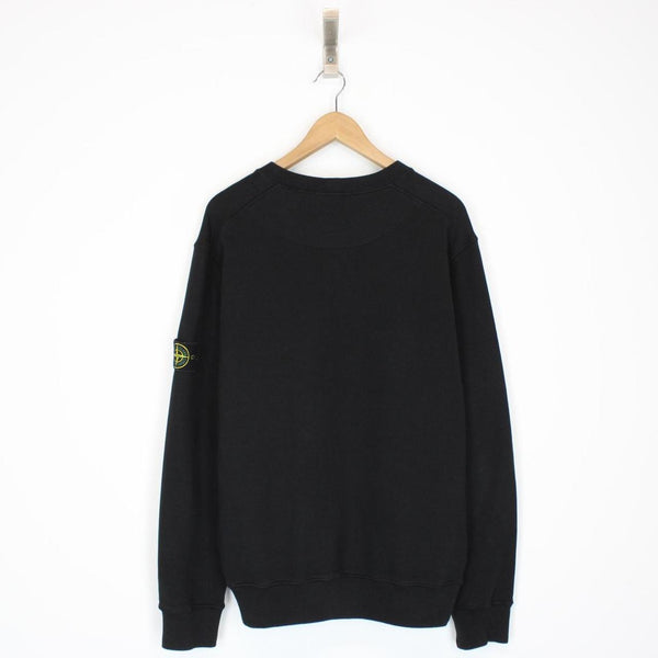 Stone Island AW 2020 Black Cotton Sweatshirt Jumper