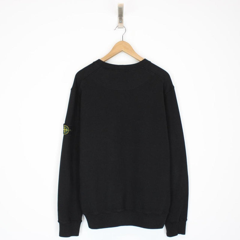 Stone Island AW 2020 Black Cotton Sweatshirt Jumper