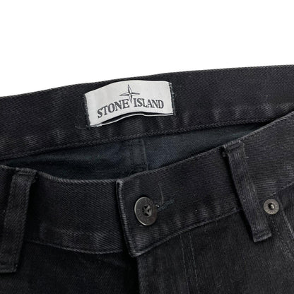 Stone Island AW 2016 Black Skinny Fit Denim Jeans
