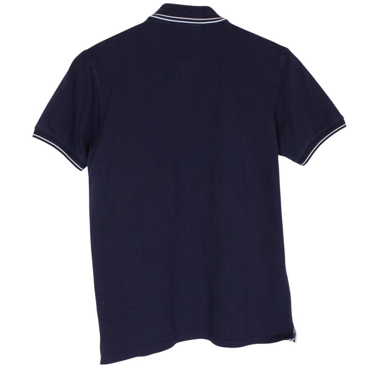 Stone Island Junior SS 2019 Navy Blue Short Sleeve Compass Cotton Polo Shirt