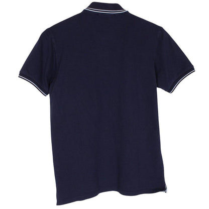 Stone Island Junior SS 2019 Navy Blue Short Sleeve Compass Cotton Polo Shirt
