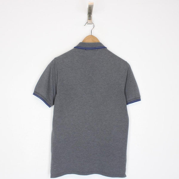 Stone Island Dark Grey Short Sleeve Compass Polo Shirt