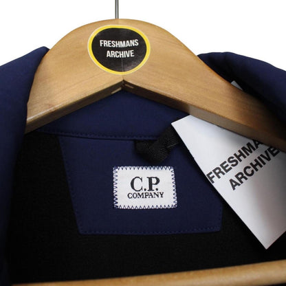CP Company Navy Blue Lens Soft Shell Peacoat