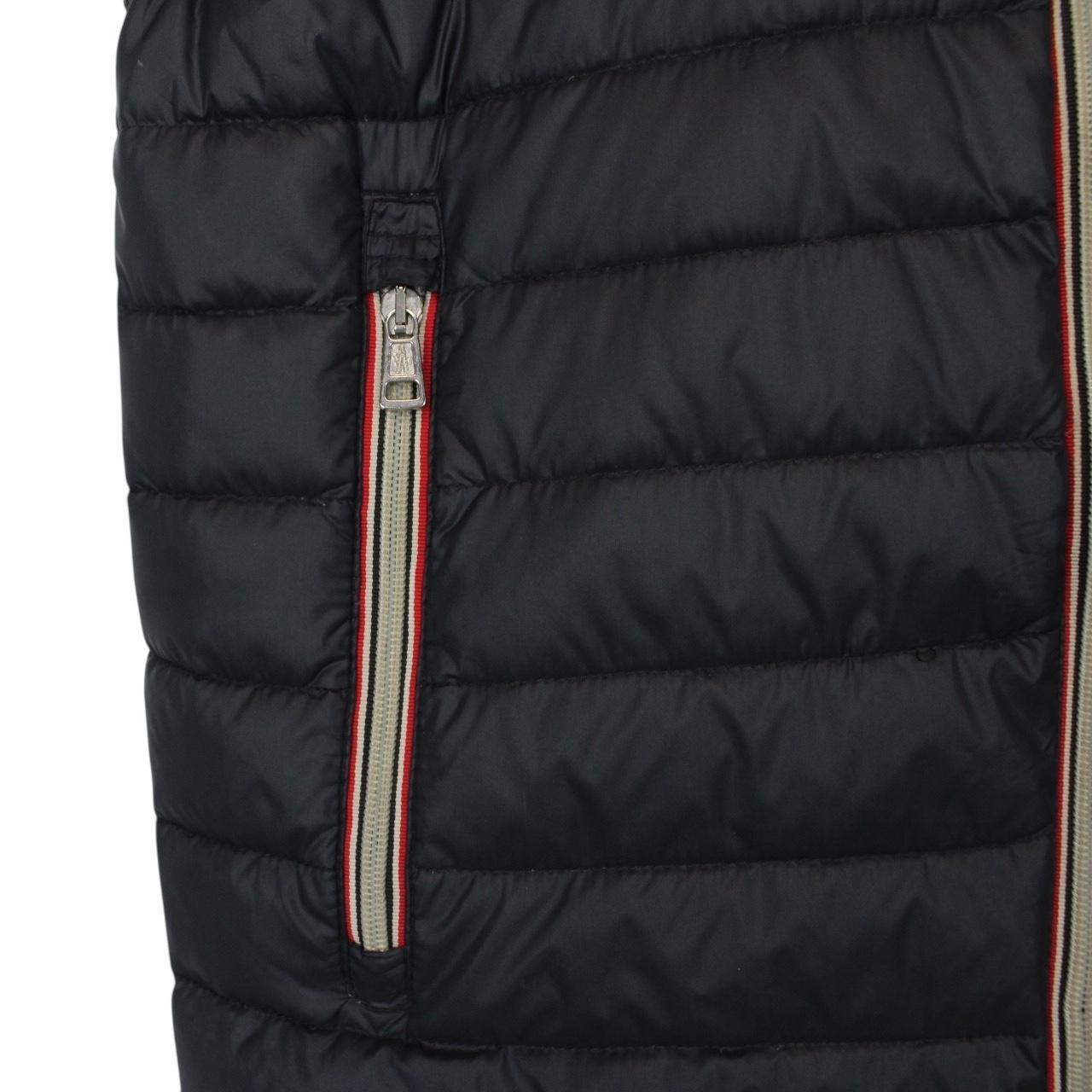 Moncler Black Naples Down Hooded Gilet / Bodywarmer Jacket
