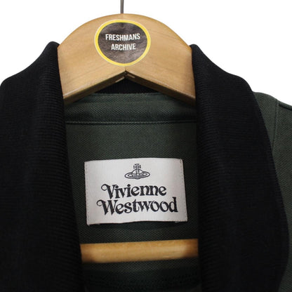 Vivienne Westwood Green Short Sleeve Orb Polo Shirt