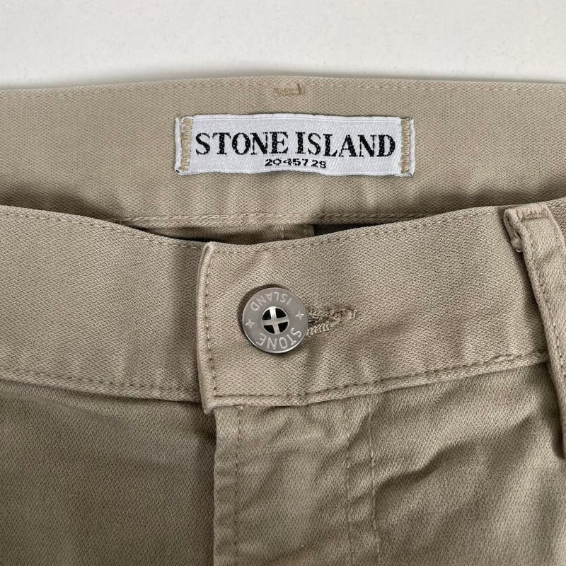 Stone Island AW 2010 Beige Skinny Fit Trousers