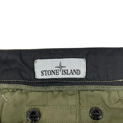 Stone Island SS 2020 Green RE-T Fit Cargo Trousers
