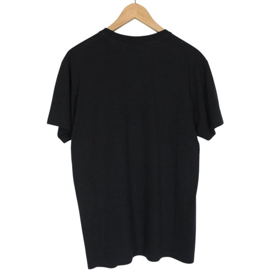 Gucci Black Iridescent Logo Short Sleeve Cotton T-Shirt