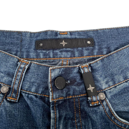 Vintage Stone Island Denims Blue Tapered Fit Denim Jeans
