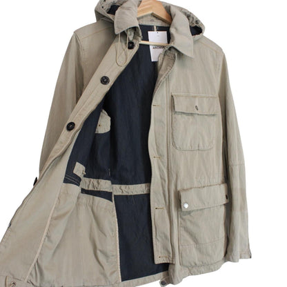 CP Company SS 2009 Mille Miglia Beige Cotton/Nylon Goggle Jacket