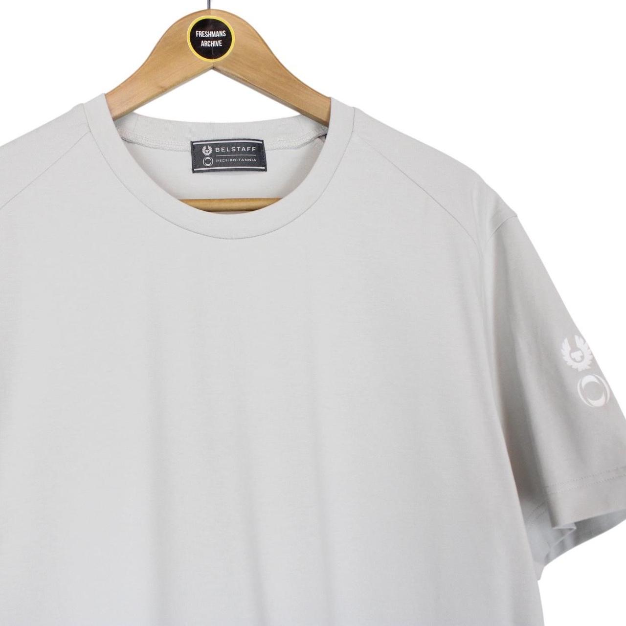 Belstaff x INEOS Britannia AC37 Grey Short Sleeve Challenger T-Shirt