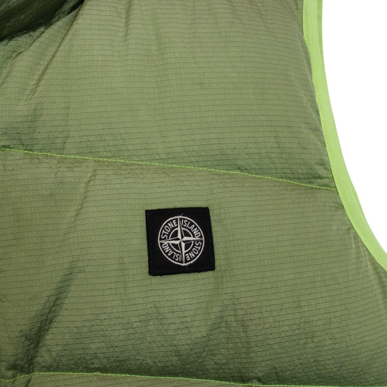 Stone Island AW 2019 Green Nylon Metal Watro Ripstop Down-TC Gilet