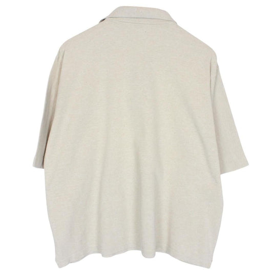 Burberry London Beige Short Sleeve Nova Check Cotton Polo Shirt
