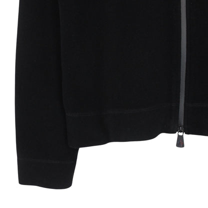 Moncler Grenoble Maglia Black Full Zip Technical Fleece Jacket