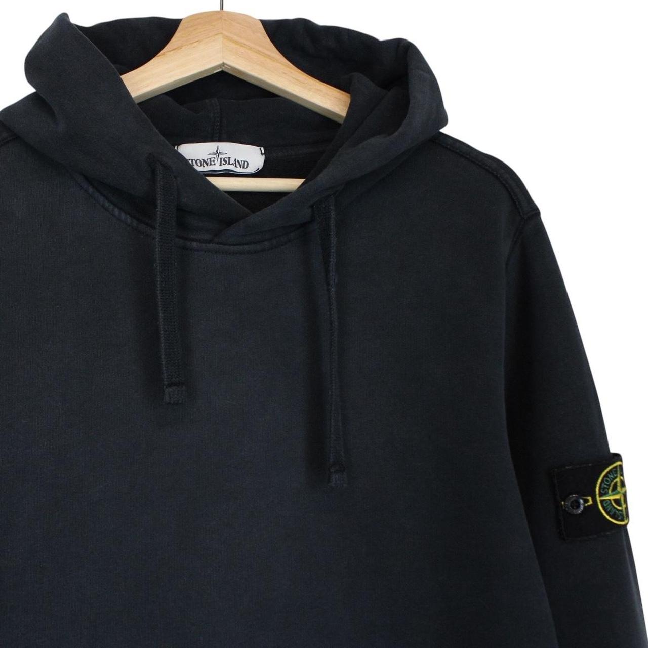 Stone Island AW 2018 Navy Blue Cotton Hoodie Jumper