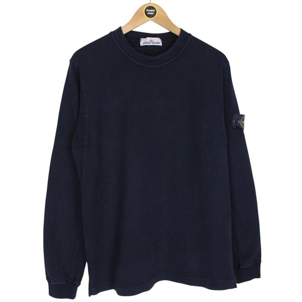 Stone Island AW 2014 Navy Blue Cotton Sweatshirt Jumper