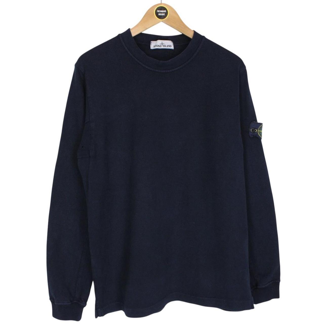 Stone Island AW 2014 Navy Blue Cotton Sweatshirt Jumper