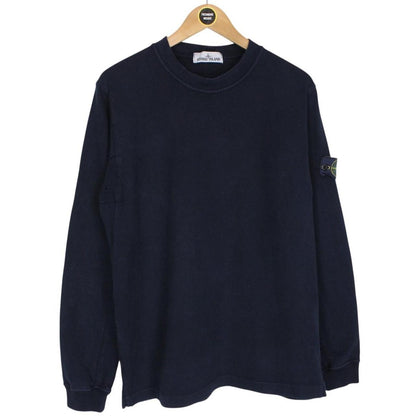 Stone Island AW 2014 Navy Blue Cotton Sweatshirt Jumper