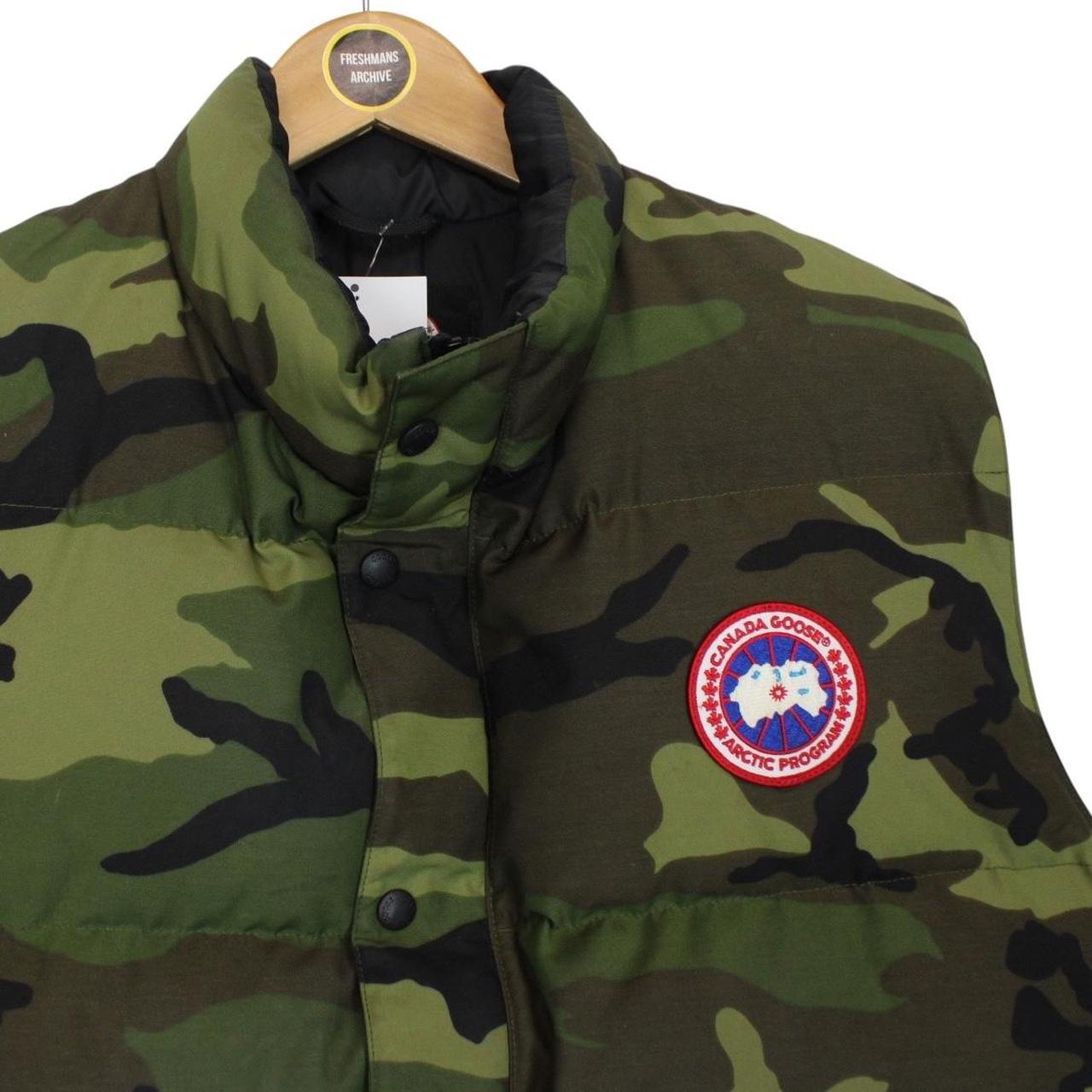 Canada Goose Freestyle Multicoloured Camo Down Gilet / Bodywarmer
