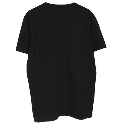 Just Cavalli black pocket t-shirt featuring skull print design and soft cotton material.