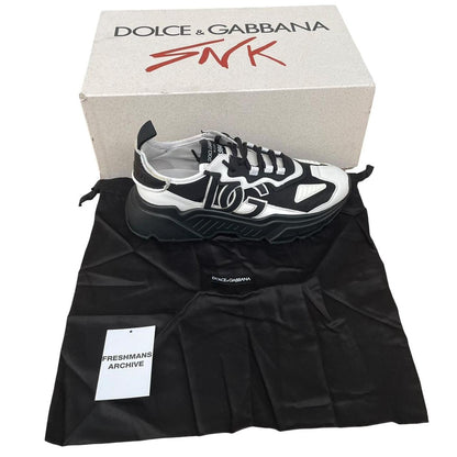 Dolce &amp; Gabbana Black and White Daymaster Trainers