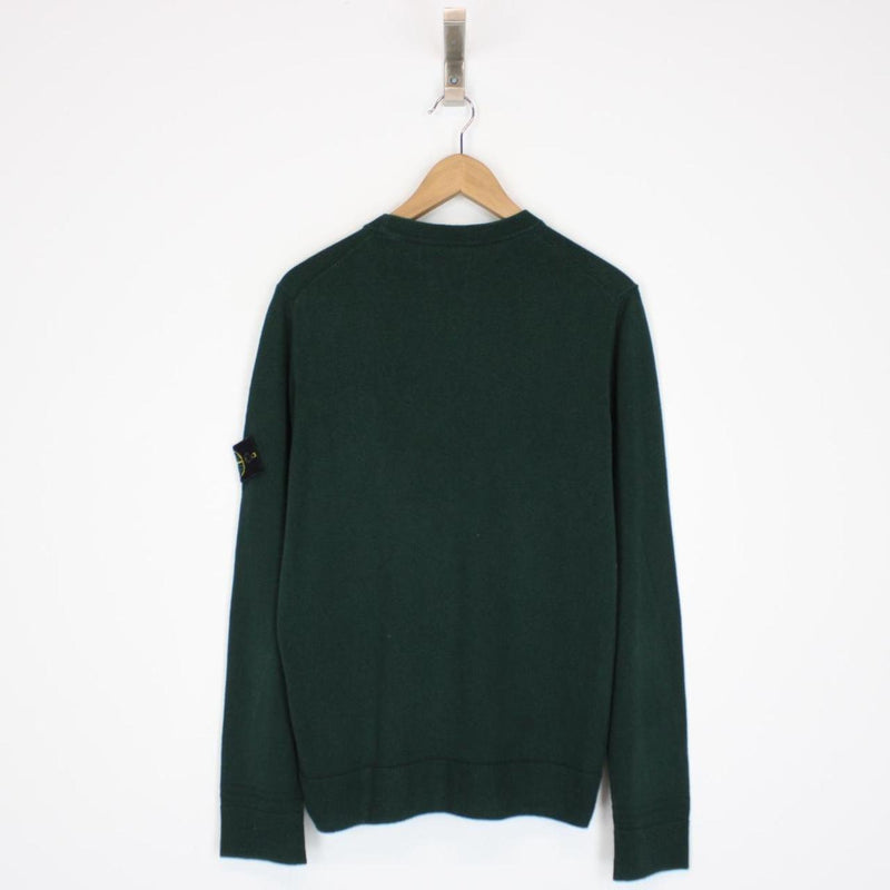 Stone Island SS 2021 Green Knit Sweatshirt Jumper