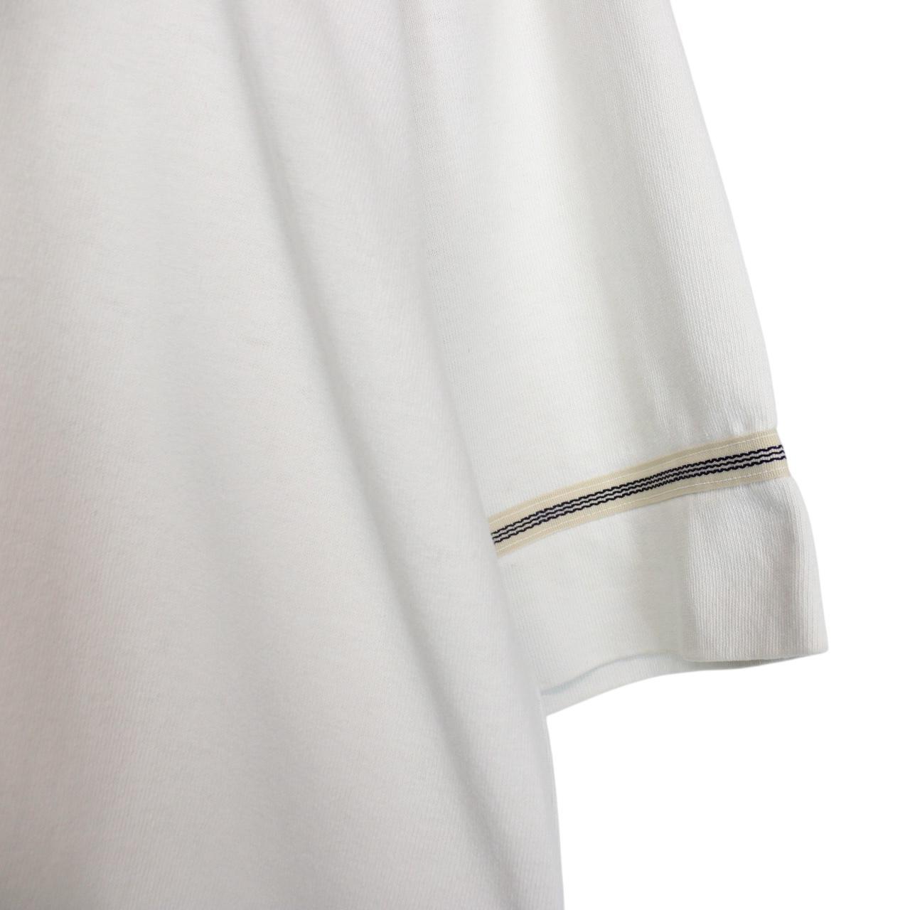 Vintage 1988 Stone Island White Short Sleeve Embroidered T-Shirt