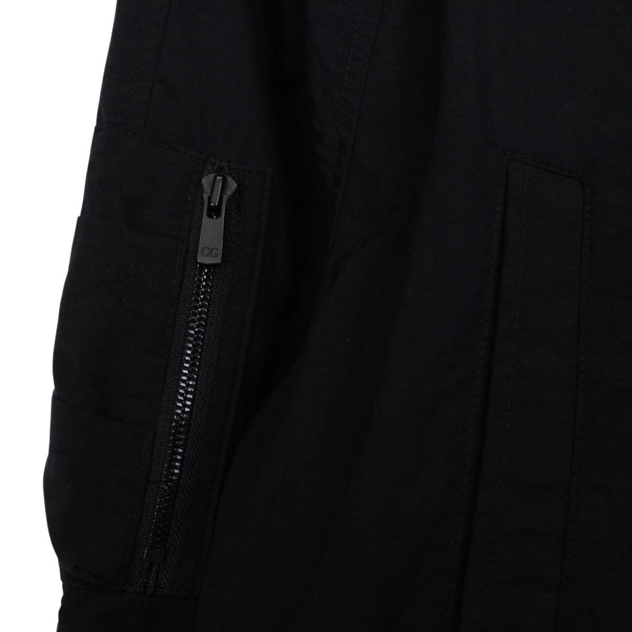 Canada Goose Black Faber Full Zip Nylon Bomber Jacket