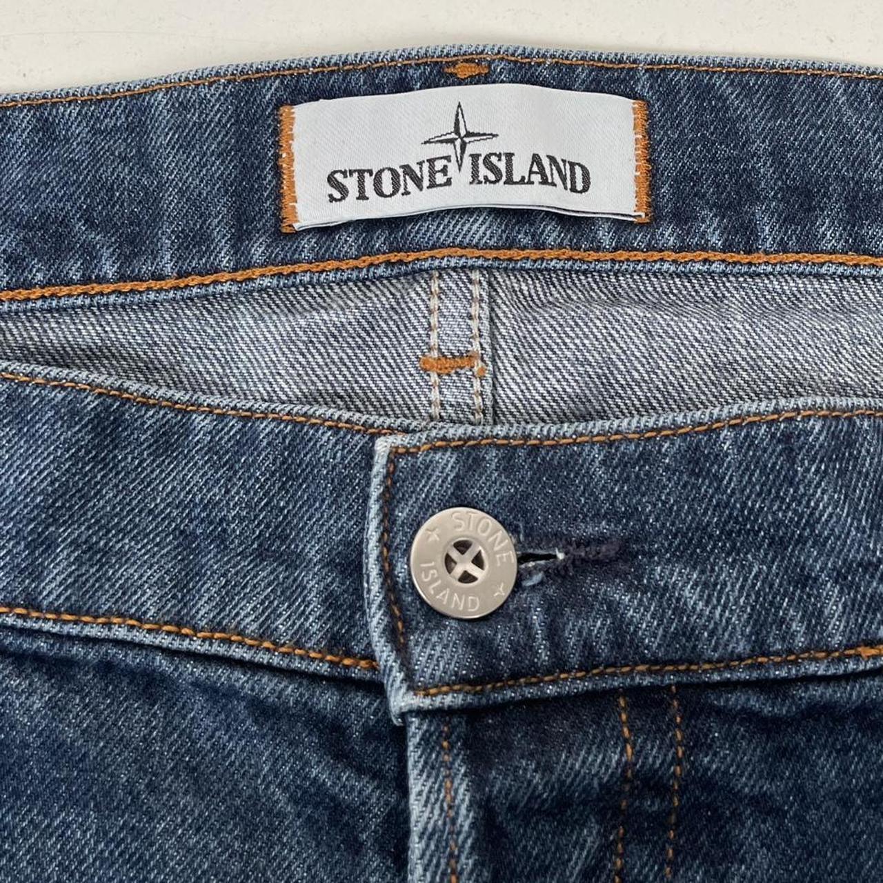 Stone Island AW 2017 Navy Blue RE-T Fit Denim Jeans