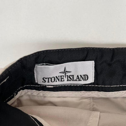 Stone Island SS 2018 Beige Skinny Fit Cargo Trousers