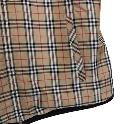 Burberry Golf Tan Brown and Black Reversible Vest Jacket