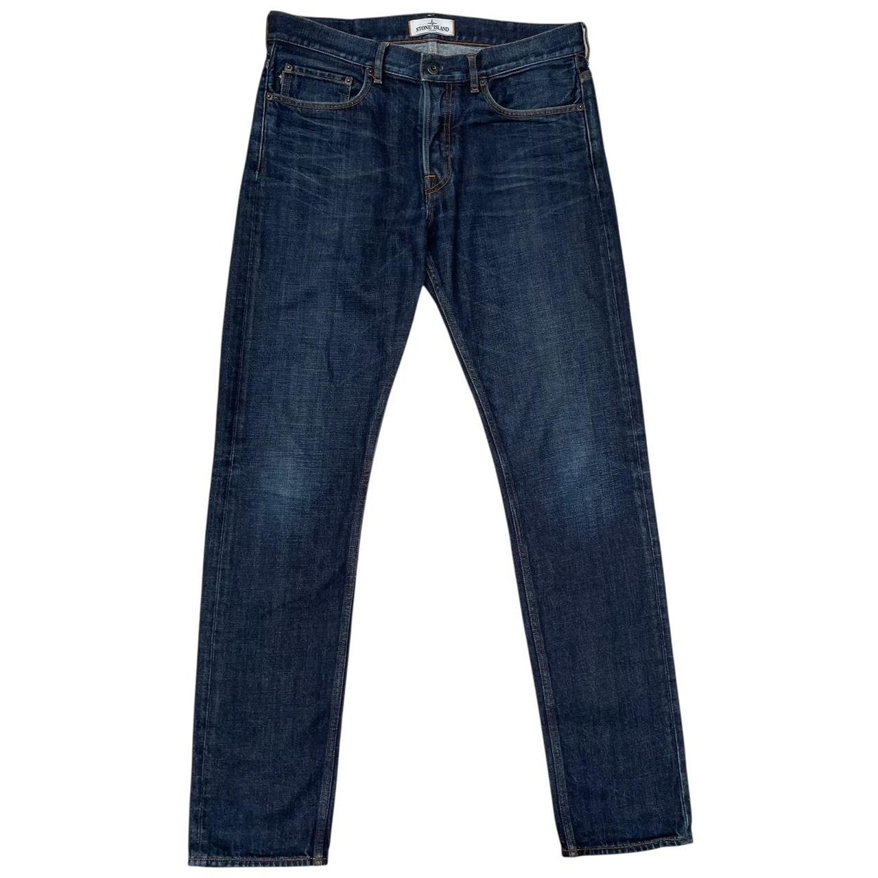Stone Island SS 2013 Navy Blue RE-T Fit Denim Jeans
