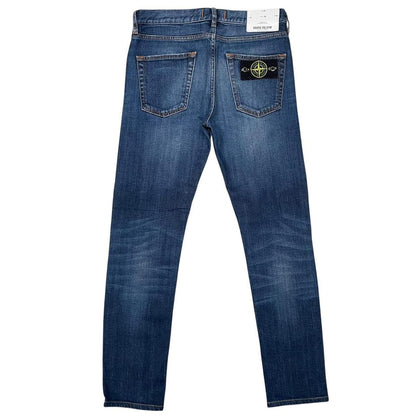 Stone Island SS 2015 Navy Blue Slim Fit Denim Jeans