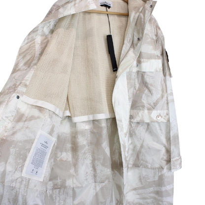 Stone Island UV Reactive Scan Camo On Nylon Ripstop Full Zip Jacket