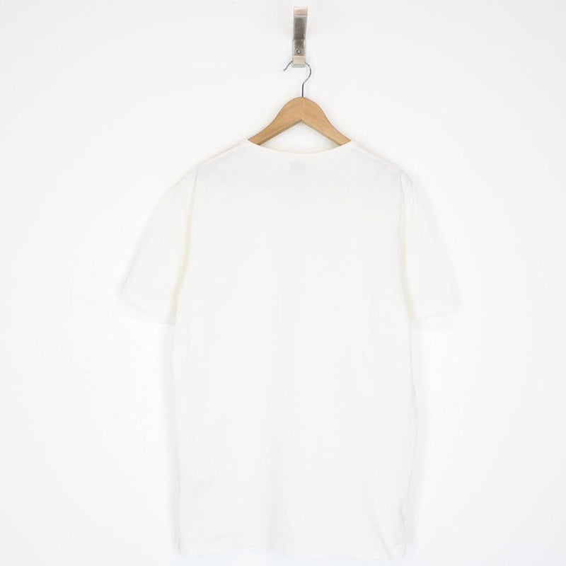 Hugo Boss White Short Sleeve Cotton T-Shirt