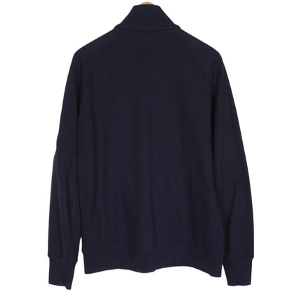 CP Company Navy Blue 1/4 Zip Lens Sweatshirt Jumper
