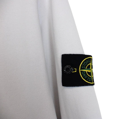 Stone Island AW 2018 Light Blue Cotton Hoodie Jumper