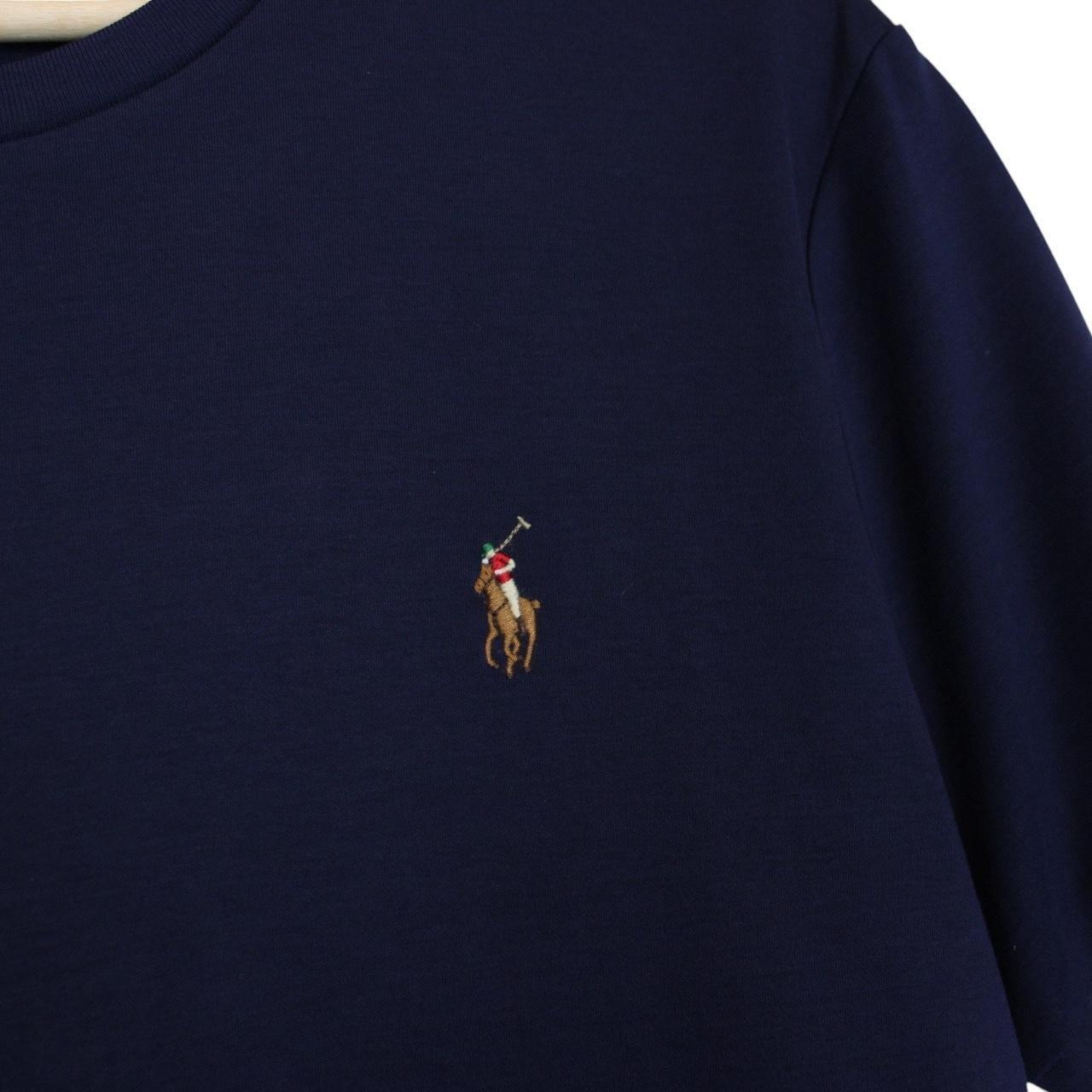 Polo Ralph Lauren Navy Blue Short Sleeve Pima Cotton T-Shirt