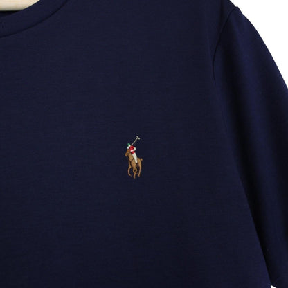 Polo Ralph Lauren Navy Blue Short Sleeve Pima Cotton T-Shirt