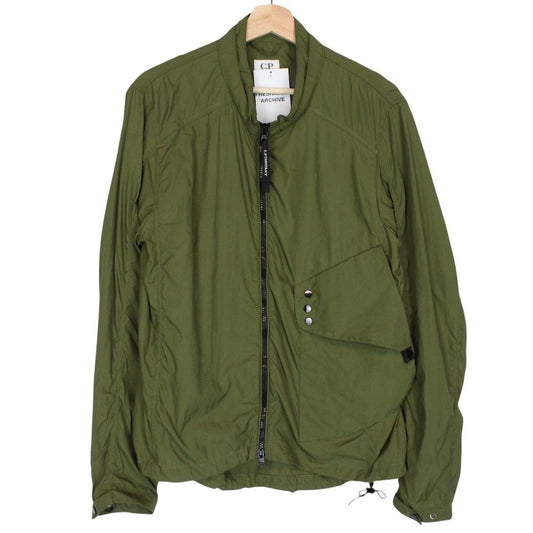 CP Company Green Full Zip Chrome Jacket
