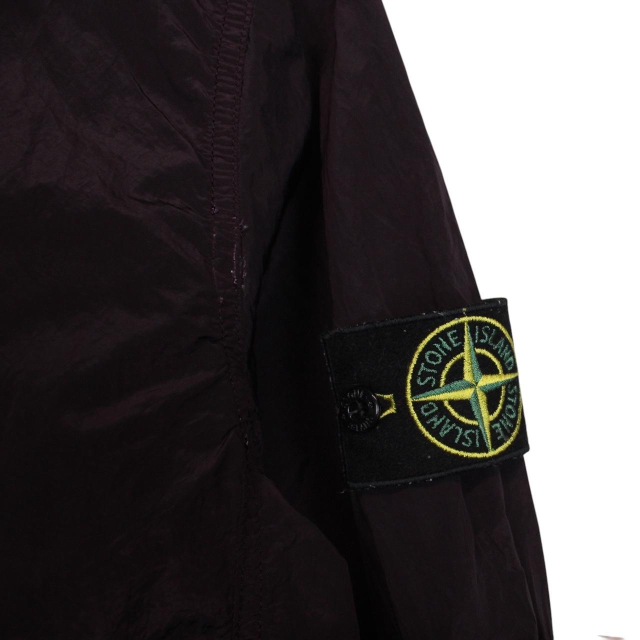 Stone Island SS 2018 Brown Full Zip Nylon Metal Overshirt Jacket