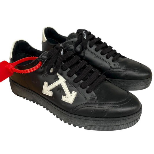 Off White Black and White Monogram Arrow Trainers