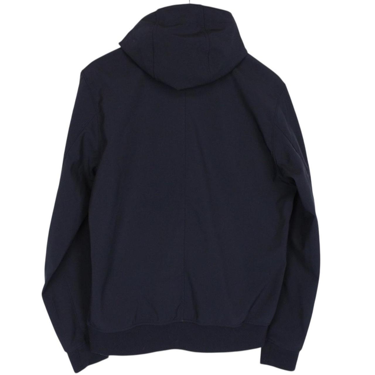Stone Island SS 2019 Navy Blue Light Soft Shell-R Full Zip Jacket
