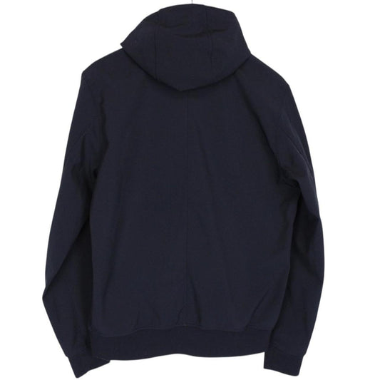 Stone Island SS 2019 Navy Blue Light Soft Shell-R Full Zip Jacket