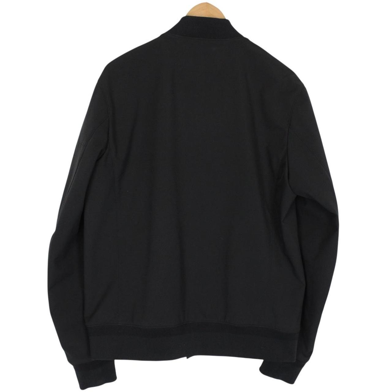 CP Company Black Full Zip Nylon Lens Bomber Jacket