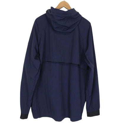 Canada Goose Navy Blue Faber Lightweight Hooded Nylon Jacket