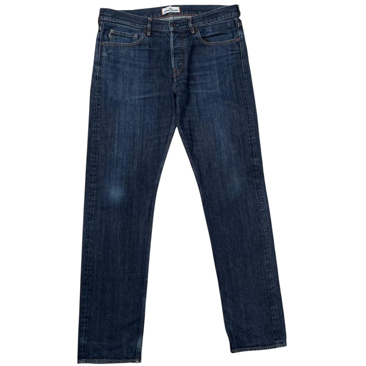 Stone Island AW 2013 Navy Blue RE-T Fit Denim Jeans